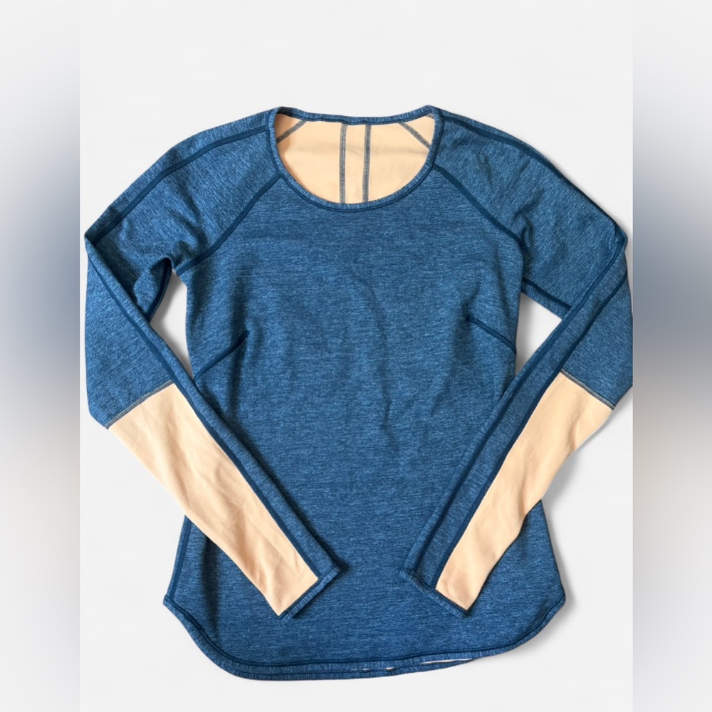 Lululemon Runder Under Reversible Long Sleeve